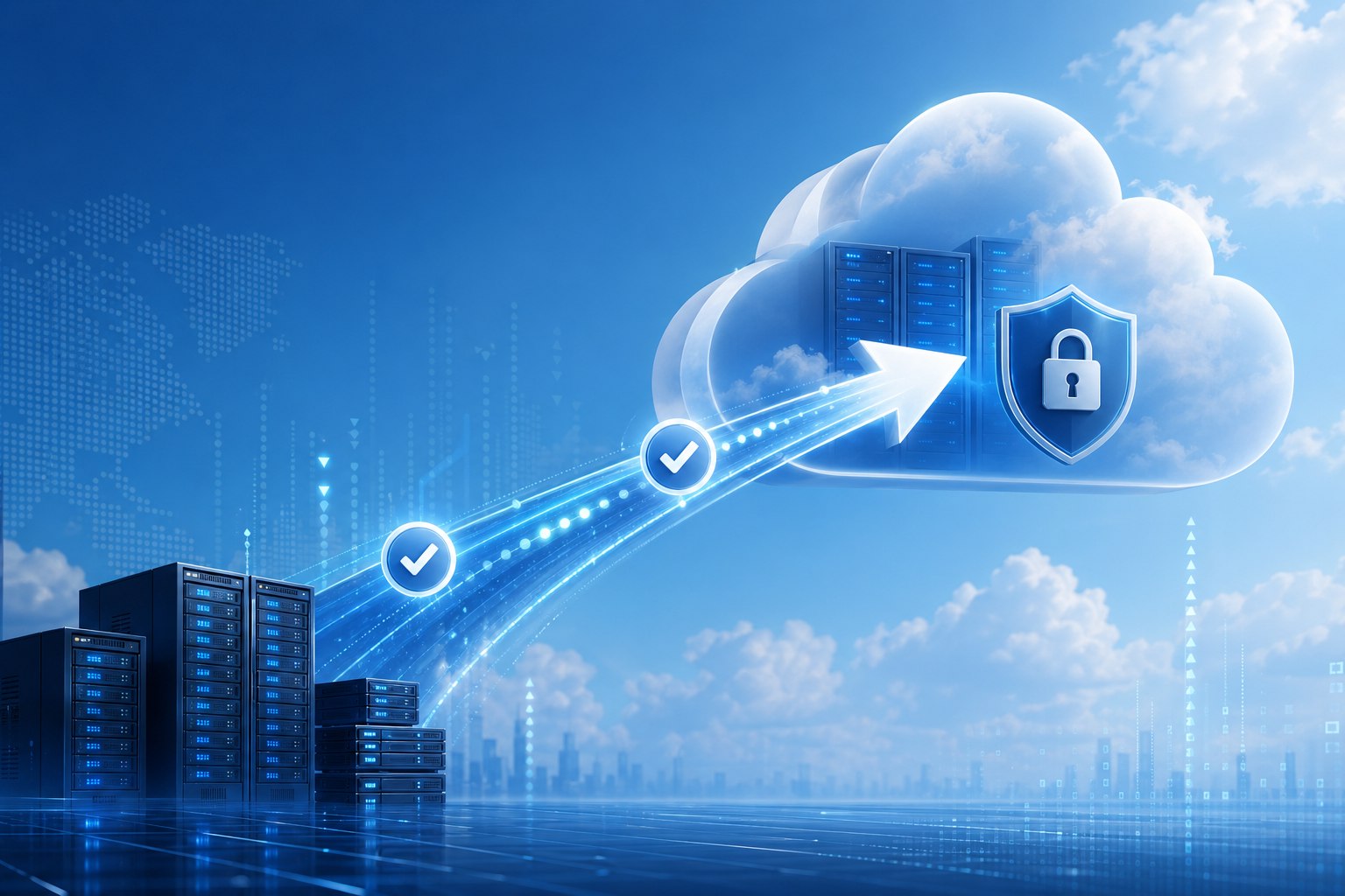Secure cloud migration